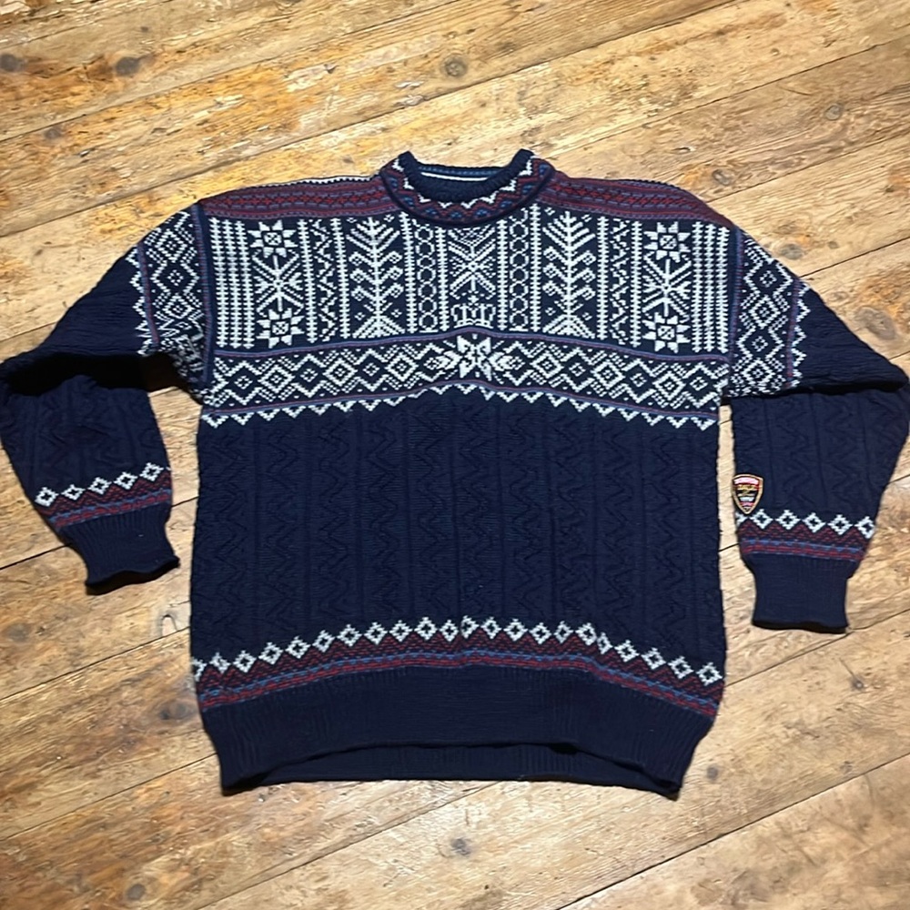 Vintage Dale of Norway wool sweater size men’s Large